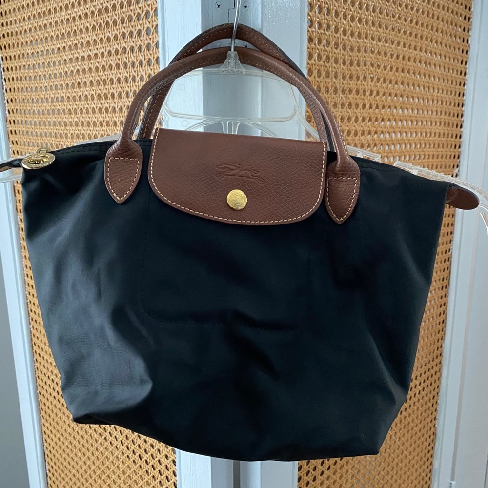 Small black le pliage original Longchamp